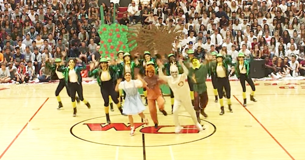 High School Dance Team's Amazing 'Wizard Of Oz' Routine Goes Viral