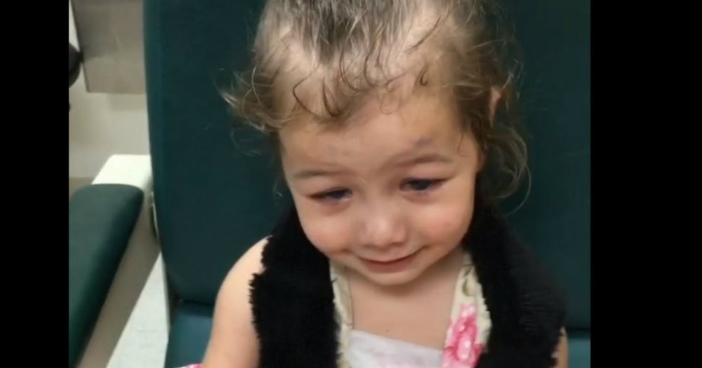 This Little Girl Received a Miracle and It Was All Caught on Video