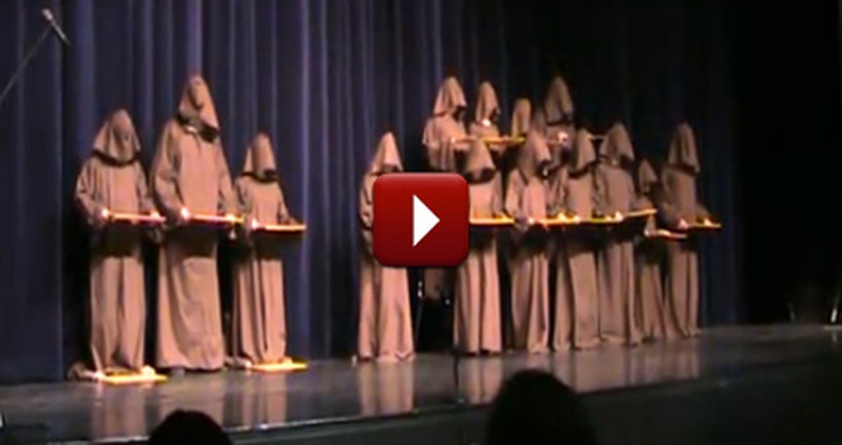 See What This CHOIR of Silent Monks Does It'll Make You Laugh!