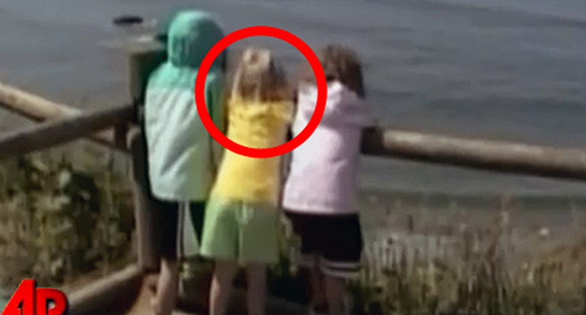 Unbelievable Video Shows a Little Girl Fall Over a Cliff And Get Saved