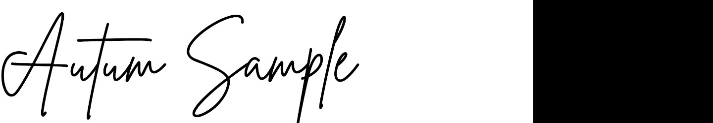 Autum Sample