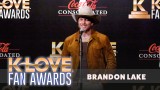Brandon Lake Talks Baptisms, Staying Humble and Finding Rest Back Home | 2026 K-LOVE Fan Awards