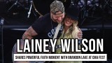 Lainey Wilson Shares Powerful Faith Moment With Brandon Lake At CMA Fest
