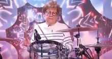 72-Year-Old Grandma on the Drums Rocks Out on the Jennifer Hudson Show and Steals the Show