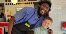 8-Year-Old Learns His Favorite Waiter At Waffle House Is Struggling, So He Raises Over $100k