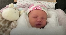 Firefighter Adopts Baby Left In Box At His Station And It's An Answered Prayer For Him And Wife