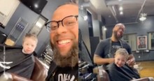 Barber in Ohio Goes Viral for Helping 7-Year-Old with Special Needs Overcome His Fears