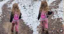 Little Miss Complainer Rambles Off Her List Of Gripes While Hiking And It's Too Funny