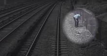 Heroic Rail Workers Race To Save Toddler Found On Train Tracks Before It's Too Late