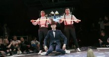 3 Russian Dancers Mesmerize Crowd With The Best Robotic Dance Ever
