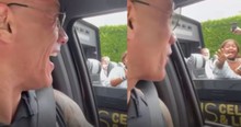 The Rock Surprises Fans When He Spots A Hollywood Tour Bus In His Neighborhood
