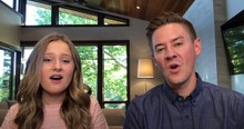 Daddy And Daughter Perform A 'Bridge Over Troubled Water' Cover That's Too Good To Miss