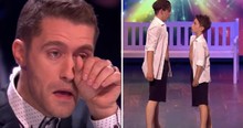 Judge On The Greatest Dancer Brought To Tears By Brotherly Contemporary Dance