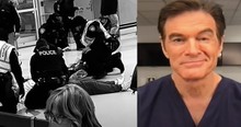 Dr. Oz Steps In As A Stranger At The Airport Has A Heart Attack And Drops To The Floor