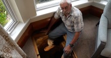 Man Notices A Dip In His Floor And Uncovers A Medieval Water Well In His Living Room