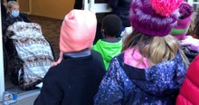 Sweet Students Stand Outside Hospital And Sing 'Jesus Loves Me' To Their Sick Teacher