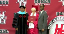 94-Year-Old Graduates High School 79 Years After WWII Forced Her To Drop Out