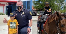 North Miami Police Department Has Special Birthday Gift For 5-Year-Old Fighting For His Life