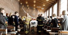 Man With Down-Syndrome Loved Firefighters, So 30 Show Up At His Funeral