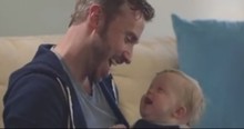 Adorable Toddler Plays With Toy And Sings Old McDonald