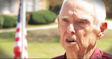 73 Year-Old Vet Asked To Take Down His Flag But He Says No