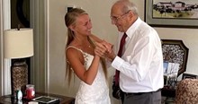 Bride Says 'I Do' And Then Hops on a Plane to Fly 800 Miles to Dance with 94-Year-Old Grandpa