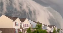 Incredible Cloud Formation In Ohio Goes Viral Because It Looks Just Like A Tsunami
