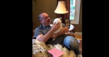 Grieving Dad Got A Surprise Letter and Now The Tears Are Flowing
