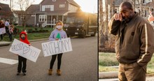 Hundreds Of Cars Lined Up And The Unexpected Gesture Left Favorite UPS Driver In Tears