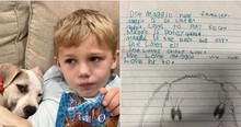Boy Sneaks Heartfelt Letters to New Owners After Family Finishes Fostering a Dog from a Shelter