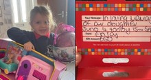 Stranger At Toy Store Hands Little Girl A Gift Card With A Note That Leaves Mom In Tears