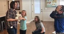 Kids Christmas Dream Finally Comes True After Waiting For Five Years