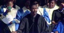 Denzel Washington Says 'Put God First' In Motivational Speech