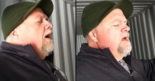 David Jeremiah Sings 'Ave Maria' In Shipping Container