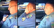 Police Officer's Last Call Before He Retires