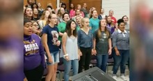 Gospel Choir Viral Performance Of 'Ride On King Jesus'