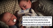 He Came Home To Find His Fiancee Taking A Nap And Had This To Say