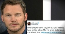 Actor Chris Pratt Asks Twitter Fans To Pray For A Sick 4-Year-Old Boy