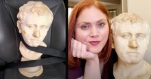 Woman Scores Best Goodwill Find When She Pays $35 For 2,000-Year-Old Roman Bust