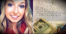 Her Lost Wallet Showed Up With The Sweetest Note From A Special Angel