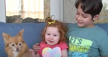 Heroic 8-Year-Old Brother Saves Sister From Drowning When He Spots Her Body In The Pool