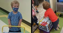 Cafeteria Lunch Lady Noticed Boy With Dwarfism Struggling At Lunch And Knew Just What To Do