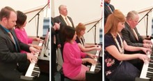 4 Church Pianists Sat Down After Service To Perform A Beautiful Impromptu Hymn Medley