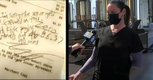 Waitress Gets No Tip After Dealing With An Angry Customer So Strangers Step In