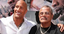Dwayne Johnson's Dad Had A Tough Life & The Rock Talks About Their 'Complicated' Relationship