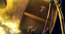 Babies Dropped from A Burning Building Miraculously Caught By Firefighters