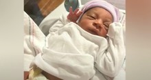 Mom Thought She Had A Stomach Bug And Ended Up Giving Birth In A Hotel Bathroom
