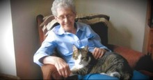 This Grandma And Her Cherished Cat Pass Away Only 4 Hours Apart