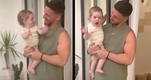 Grandma Comes to Visit As a Surprise and Baby Girl's Reaction Is Just the Sweetest