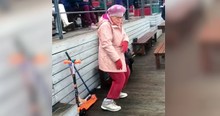 Grooving Granny's Dance Moves Go Viral